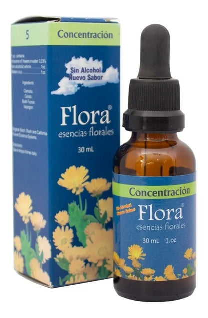 Concentración Gotas X 30 Ml - Flores De Bach Natural